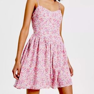 NWOT - Pink Floral Sundress